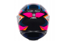 CAPACETE ASX EAGLE FAST PRETO/ROSA/BRANCO/AZUL/LARANJA